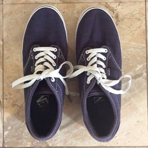 Navy Blue Vans Size 8